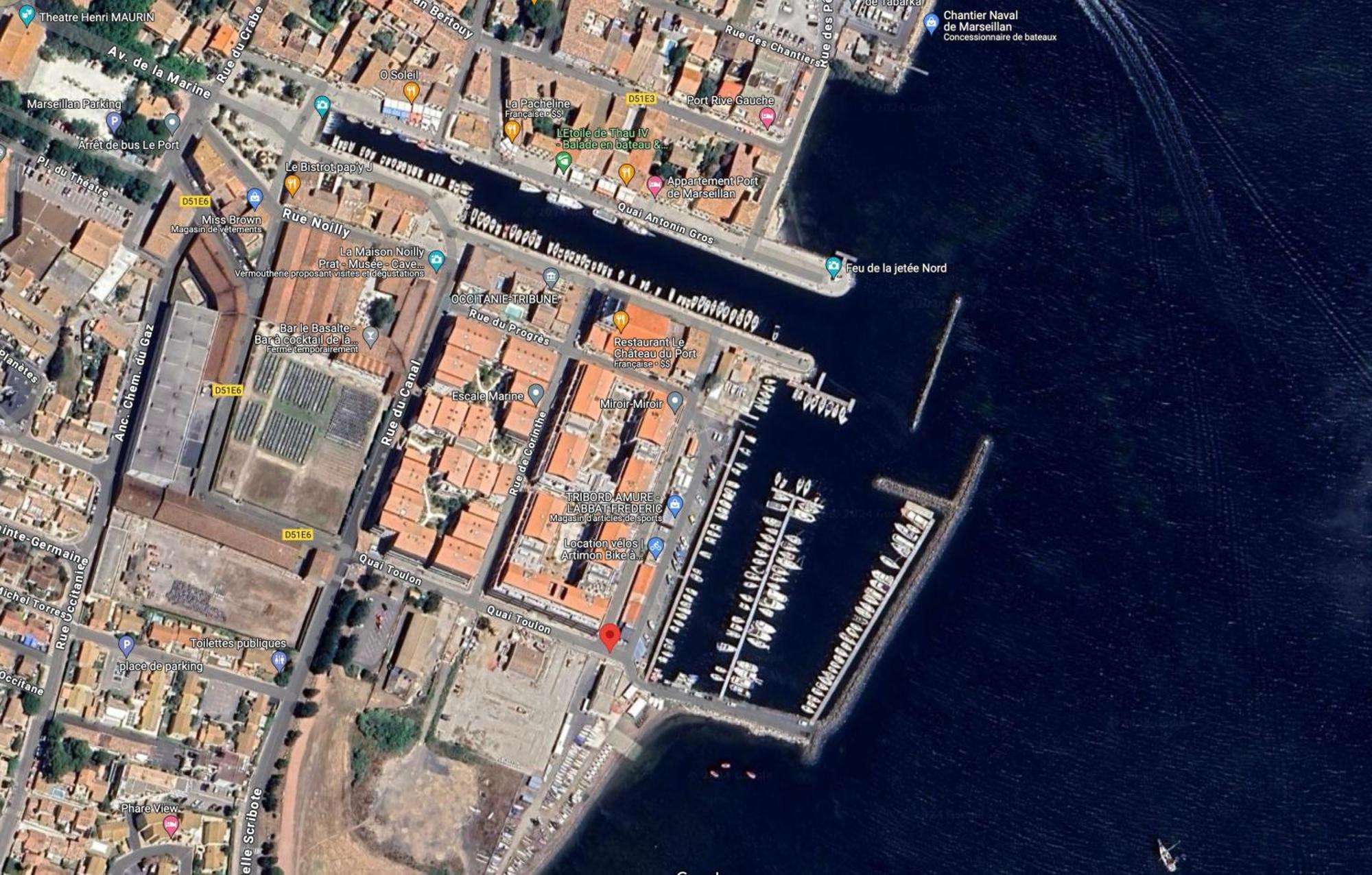 Appartamento Un Endroit De Reve Marseillan  Esterno foto